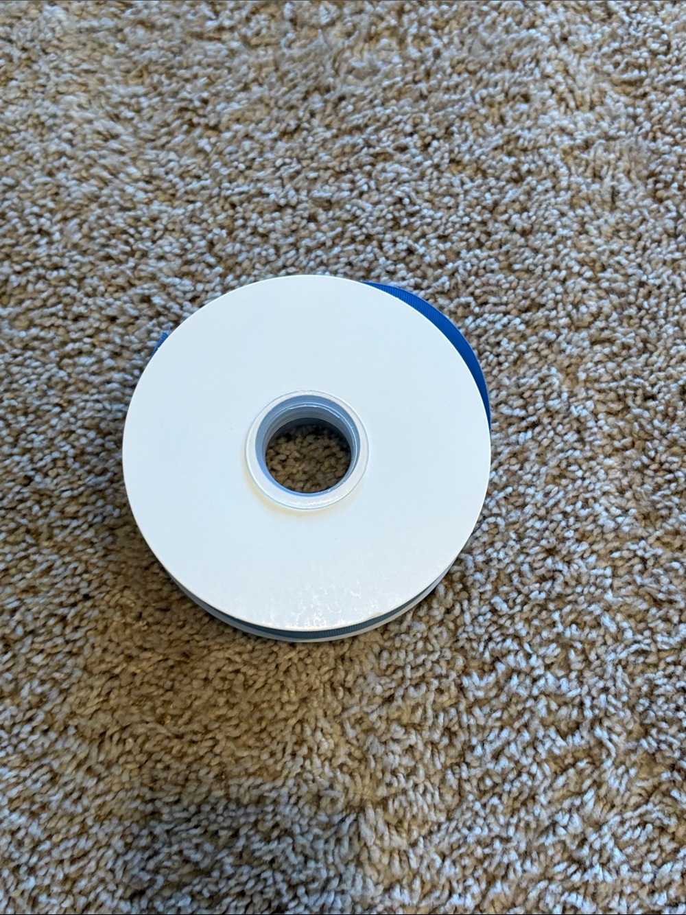 Dusty Blue Grograin Ribbon - Picture 2 of 4